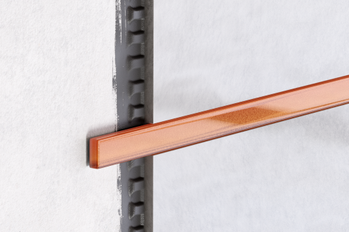 LISTWA SZKLANA COPPER METALIC 2.3 x 60 cm 