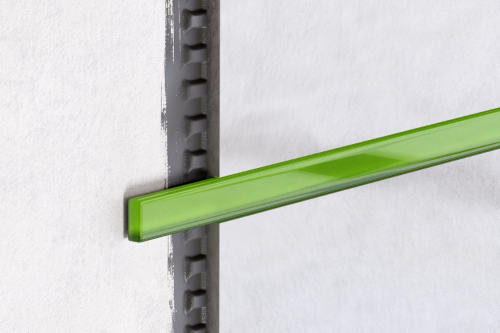 LISTWA SZKLANA ZIELONA GREEN 2.3 x 60 cm