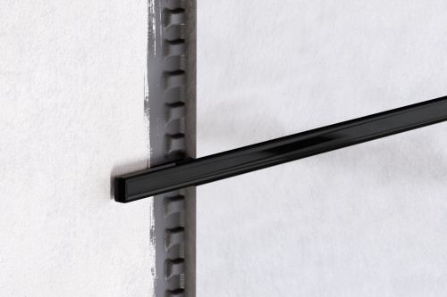 LISTWA SZKLANA CZARNA NERO JOY 1.5 x 44.8 cm 