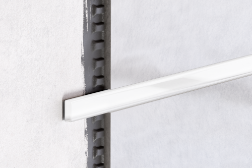 LISTWA SZKLANA BIAŁA SUPER WHITE  2.3 x 60 cm