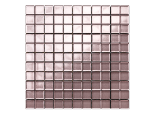 MOZAIKA SZKLANA RÓŻOWA LILAC 30x30cm 8mm