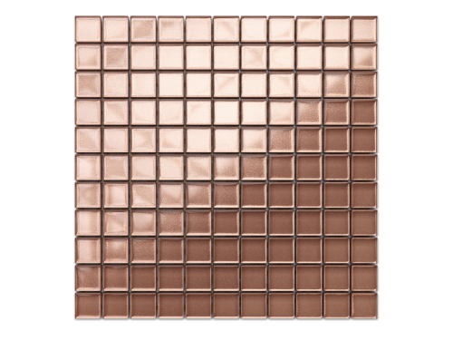 MOZAIKA SZKLANA RÓŻOWA PRALINE 30x30cm 8mm