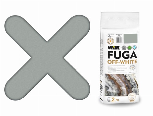 FUGA wysokoelastyczna do mozaiki POPIELATY 2kg 