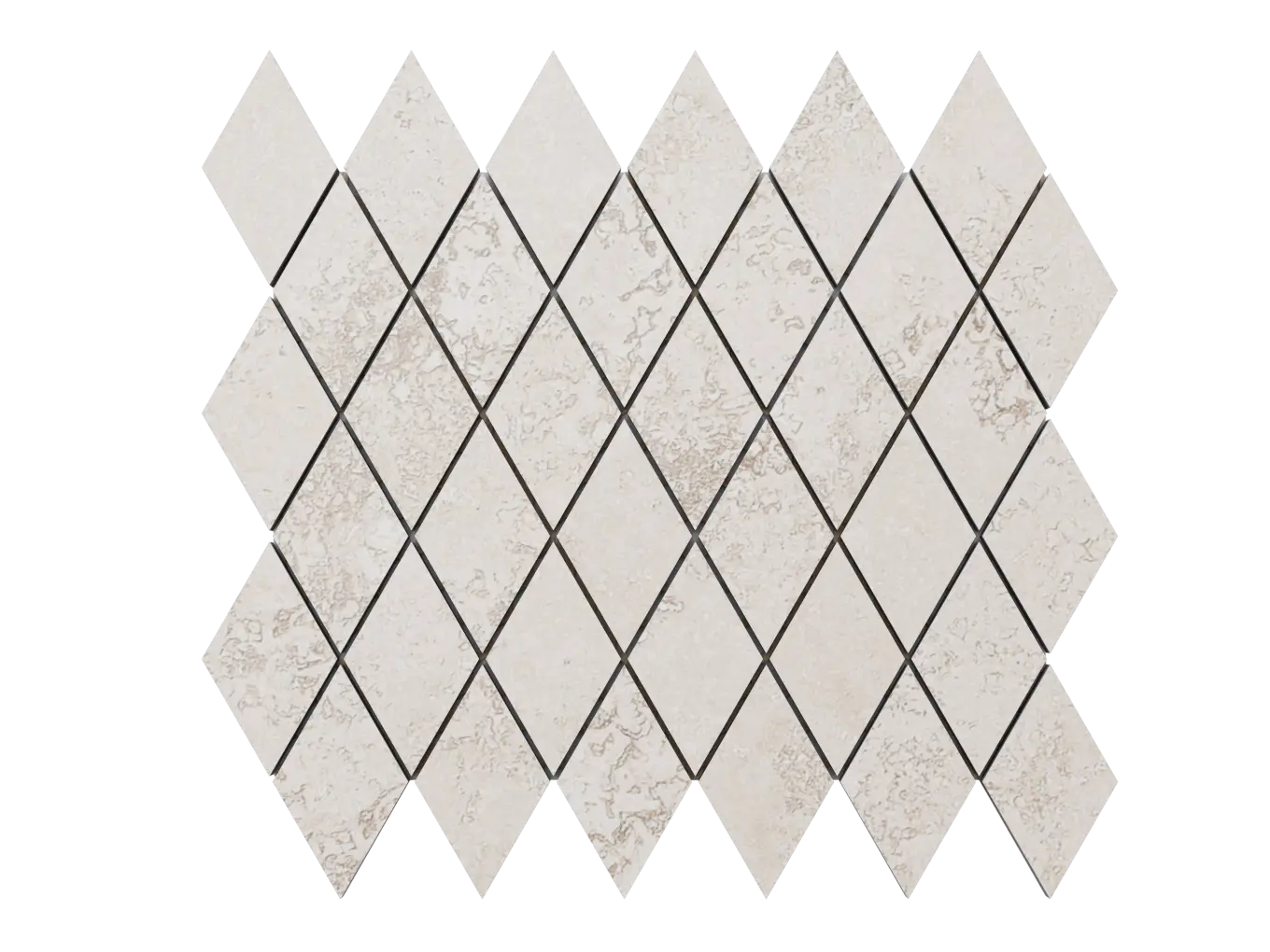 Mozaika gresowa Karo Travertine Beige – beżowy trawertyn w układzie karo