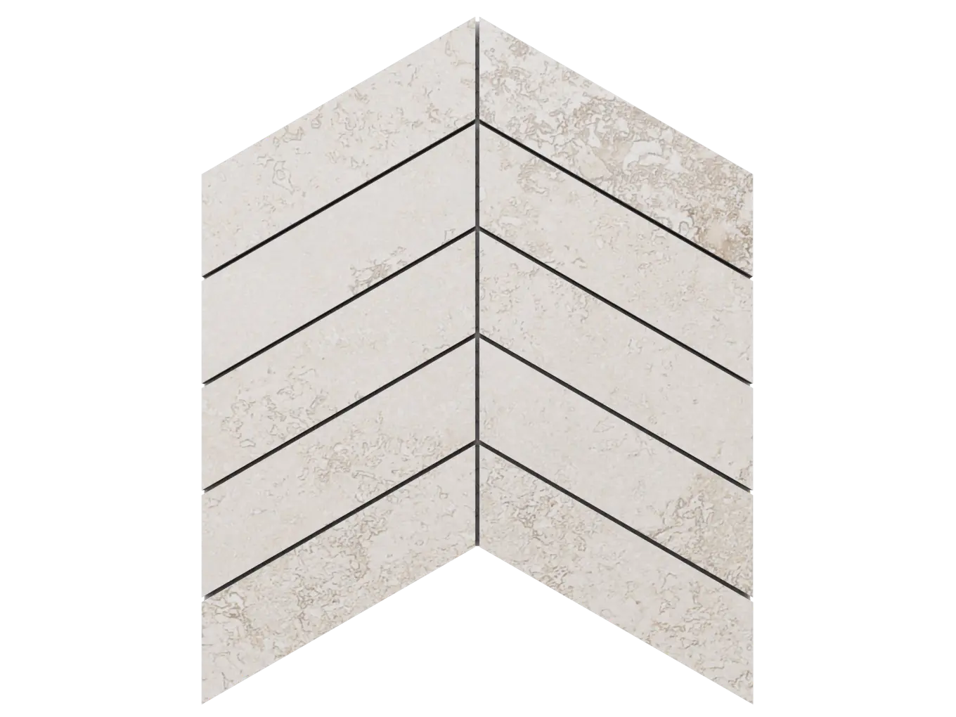 Mozaika Gresowa Chevron Jodełka Aria Natural