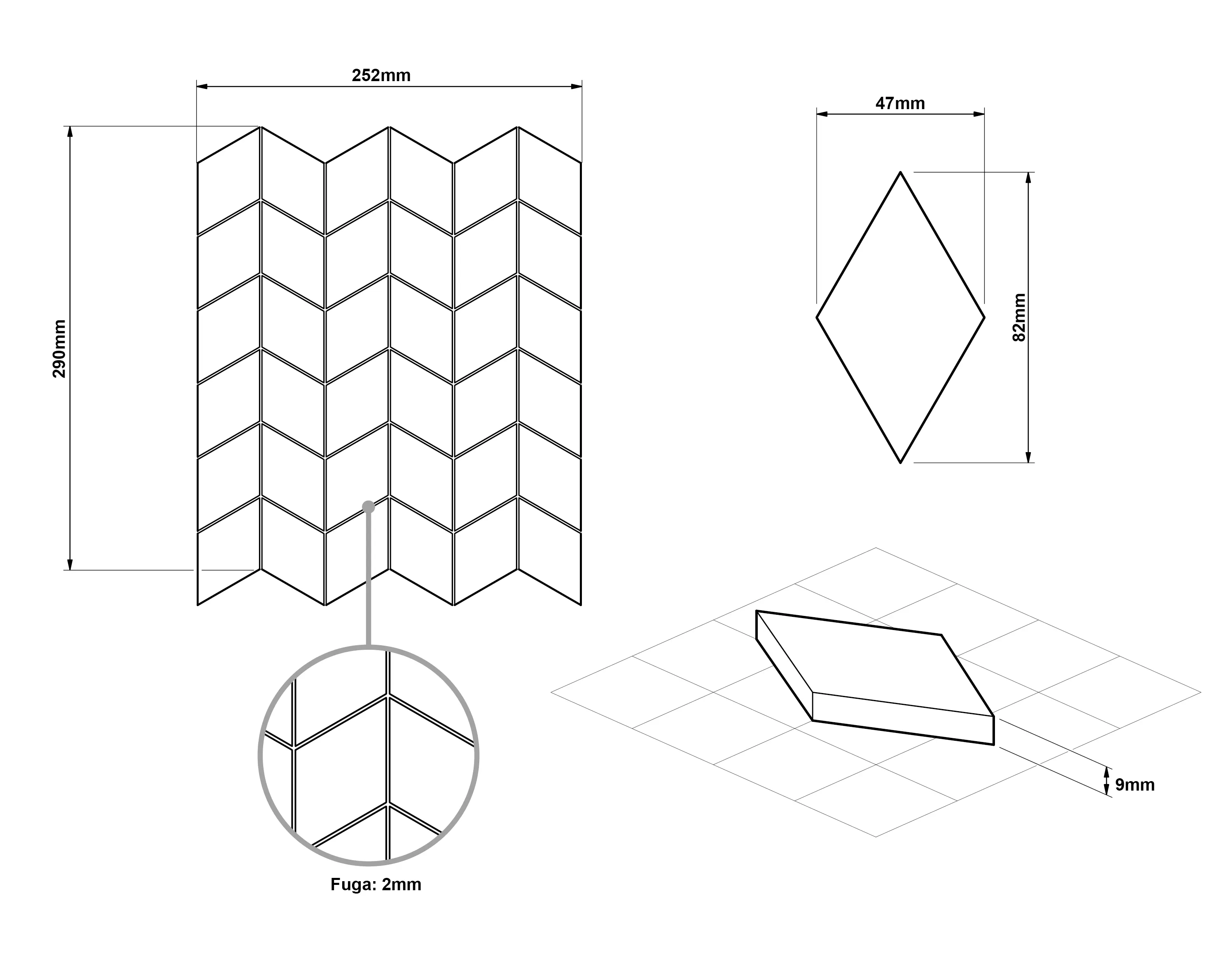 Aranżacja z mozaiką Chevron Mini grafit terrazzo – styl loftowy i minimalistyczny