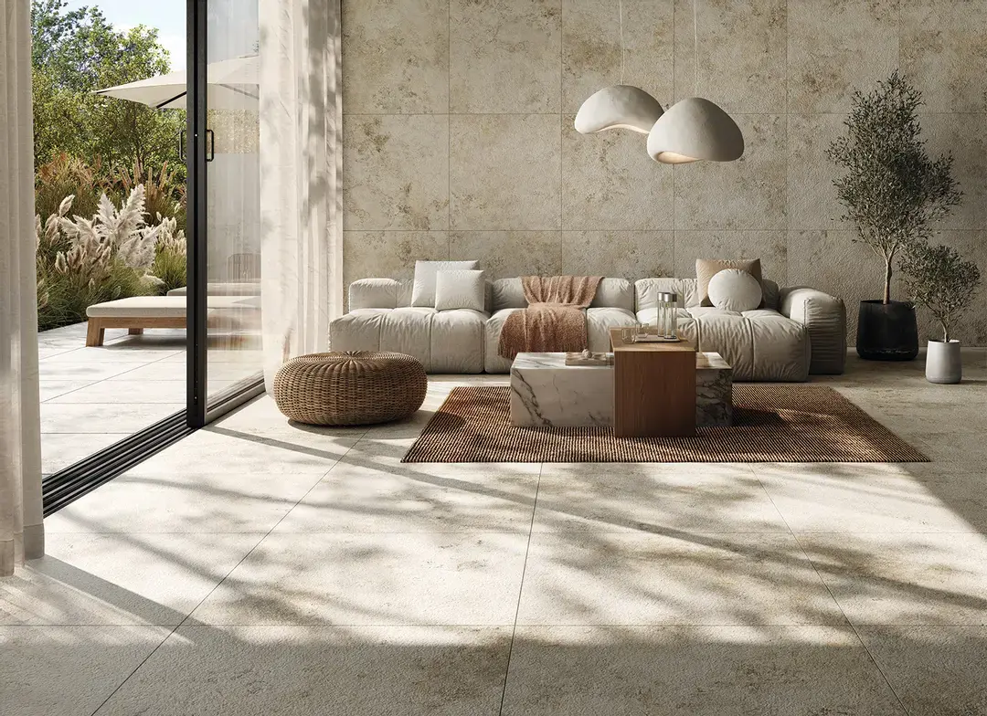 Tubądzin Breccia Fara beige STR 119,8x119,8