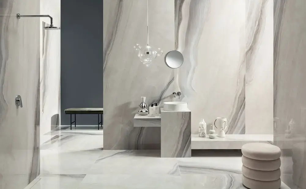 Tubądzin White Opal POL 59,8x59,8 płytka gresowa polerowana