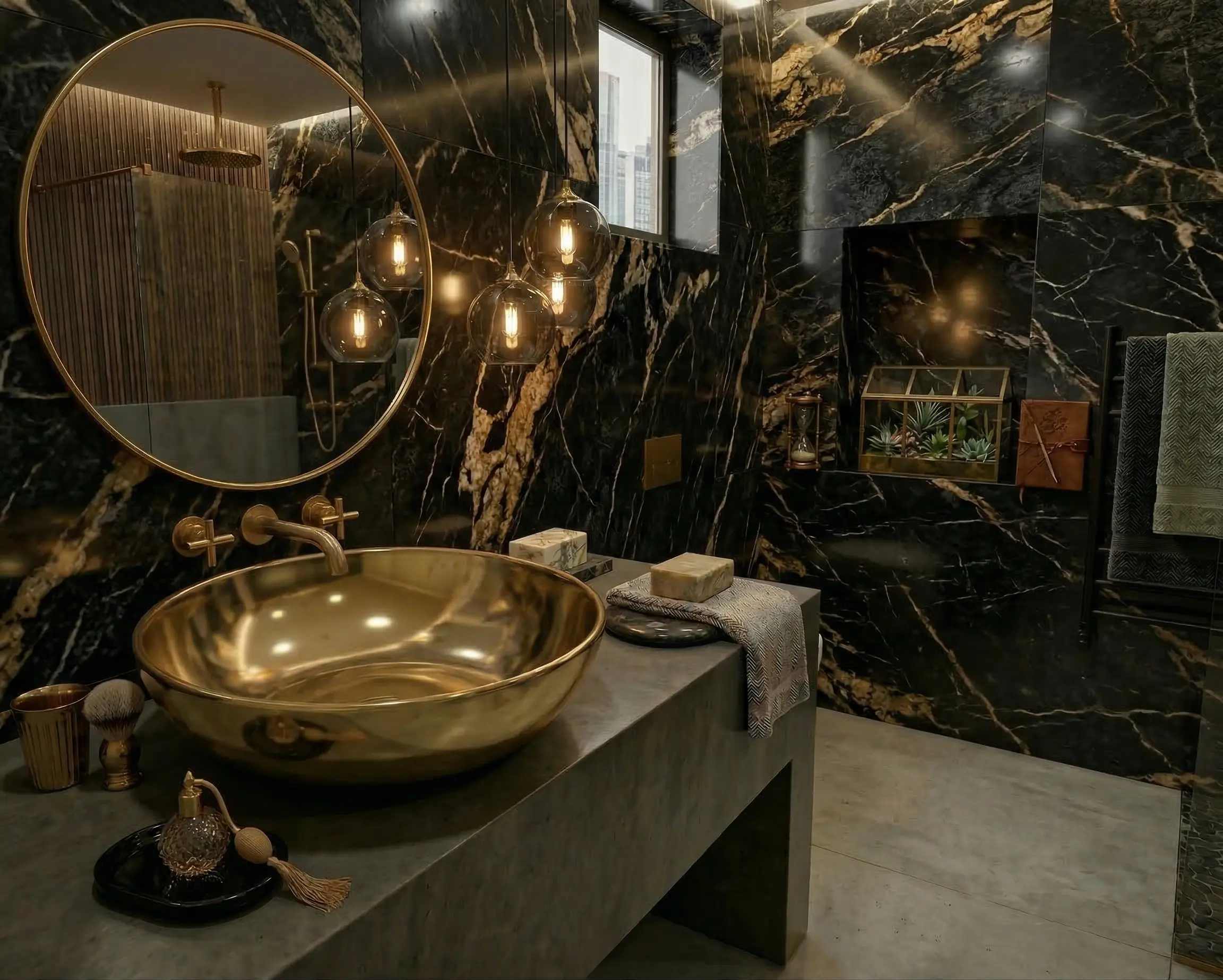 Narciso Gold – aranżacja