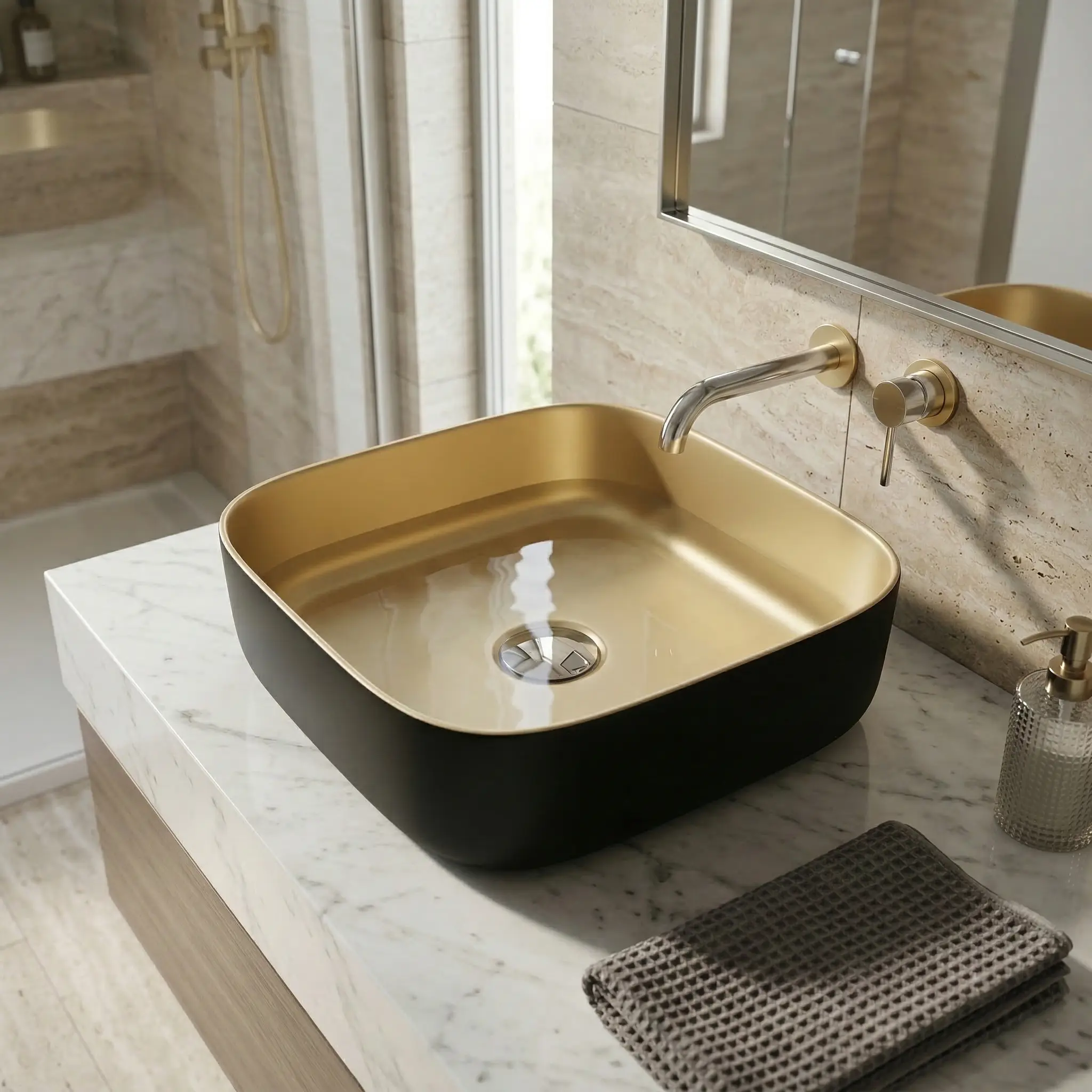Folla Mini Gold/Black – aranżacja