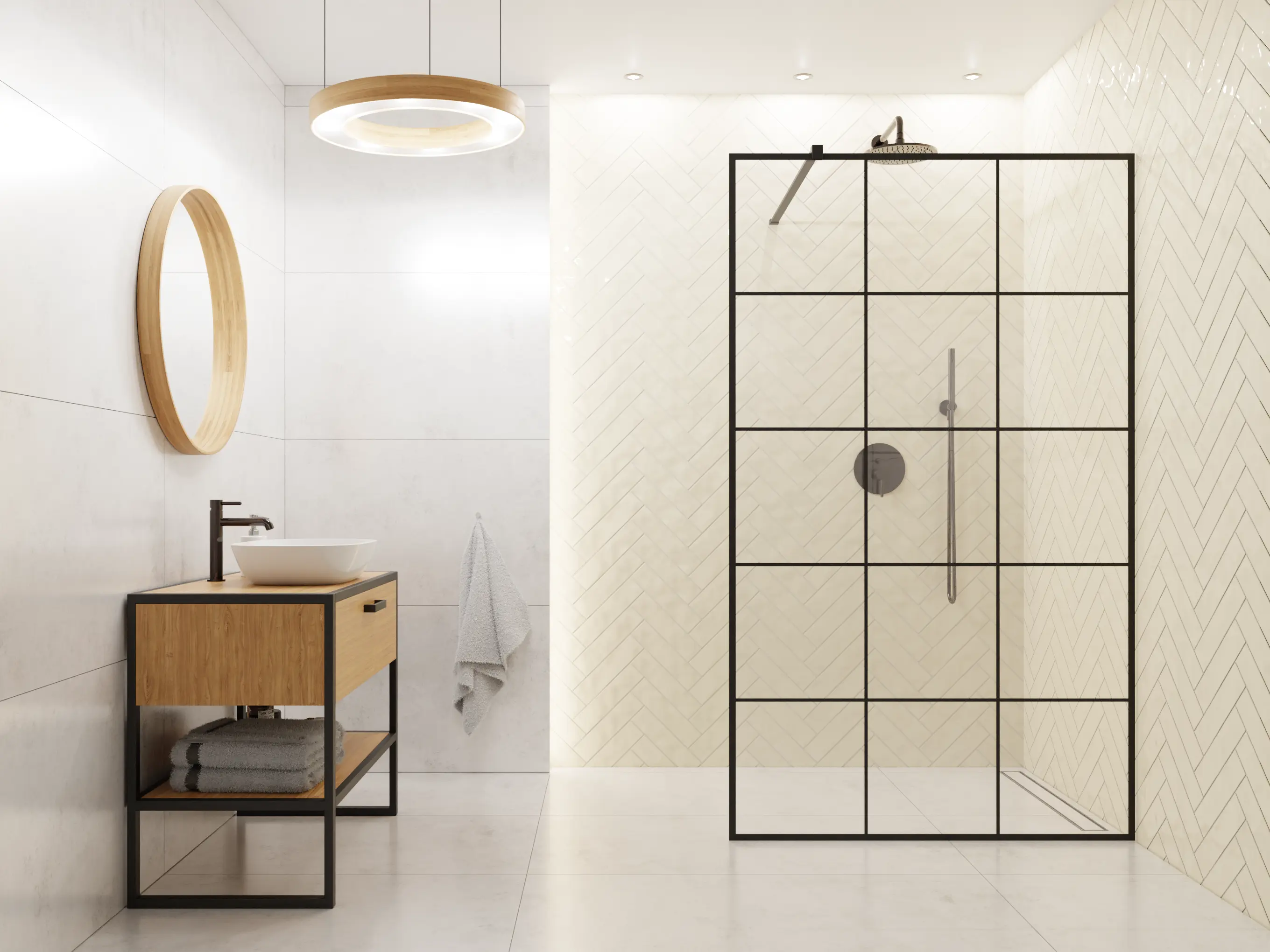Ceramiczna mozaika Brick Acuarela Arena detal