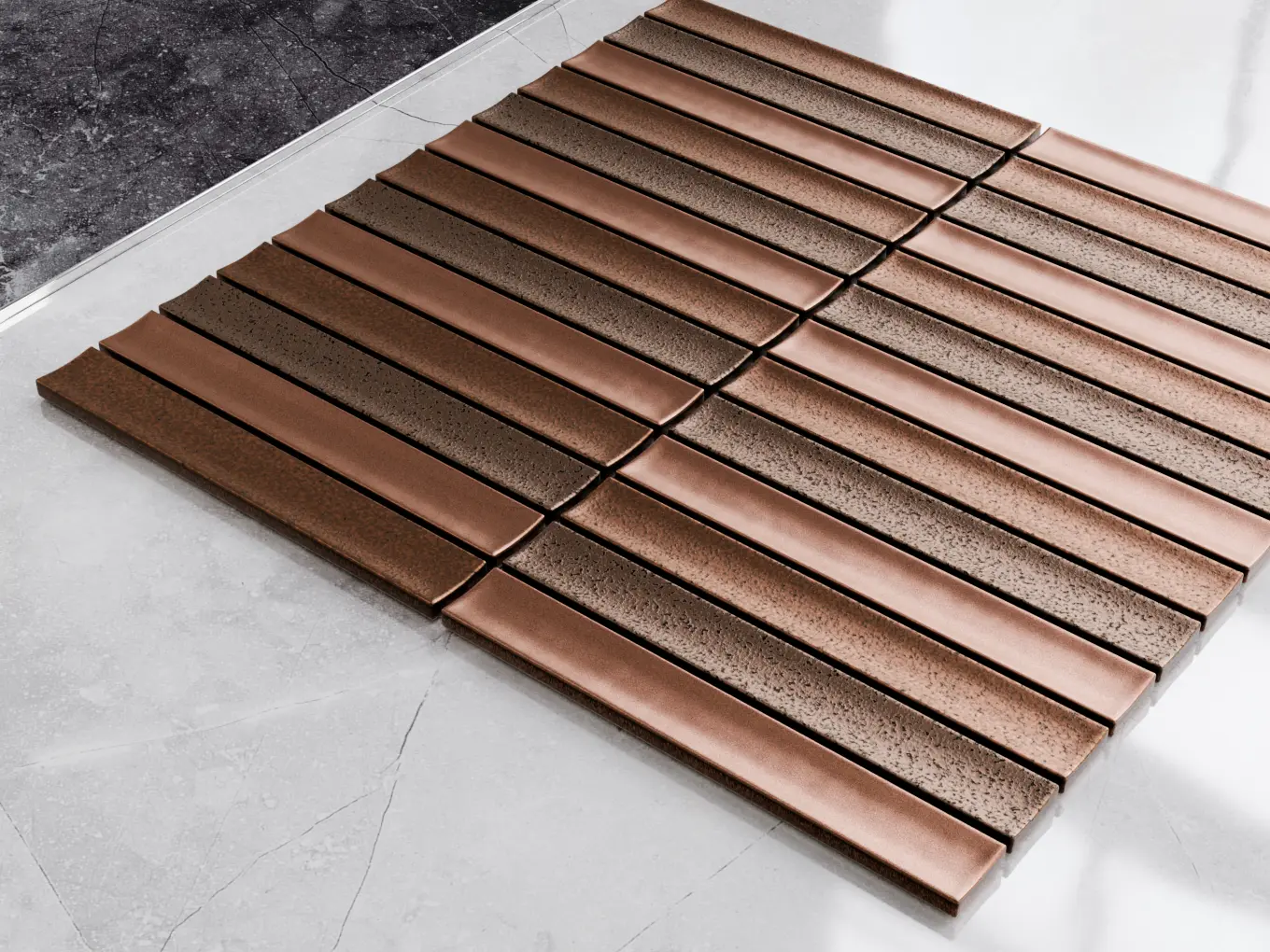 Mozaika Piano Copper miedziana – widok produktu